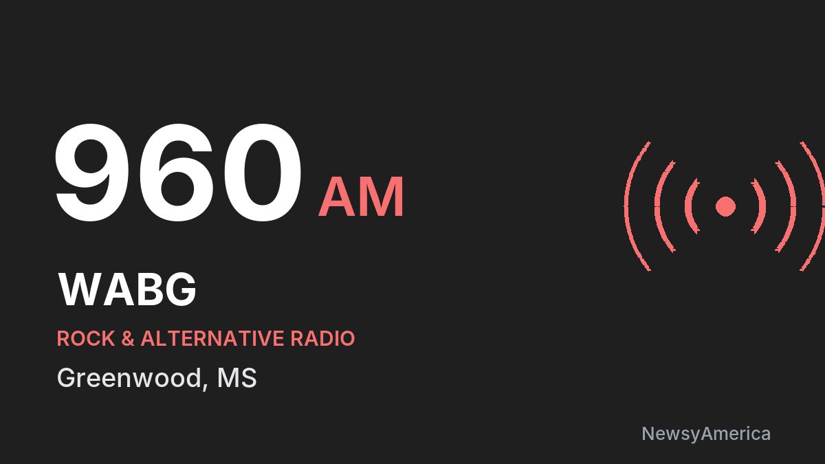 WABG 960 AM – Greenwood