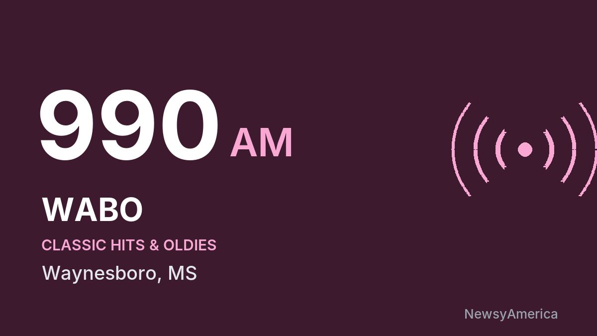 WABO 990 AM – Waynesboro