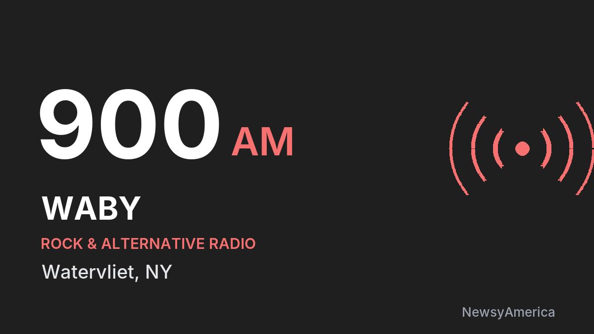 WABY 900 AM – Watervliet