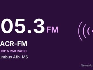 WACR-FM 105.3 FM, Columbus Afb, MS