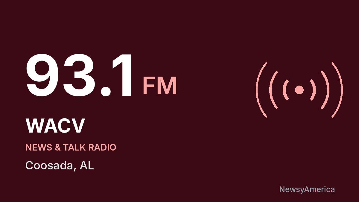 WACV 93.1 FM – Coosada