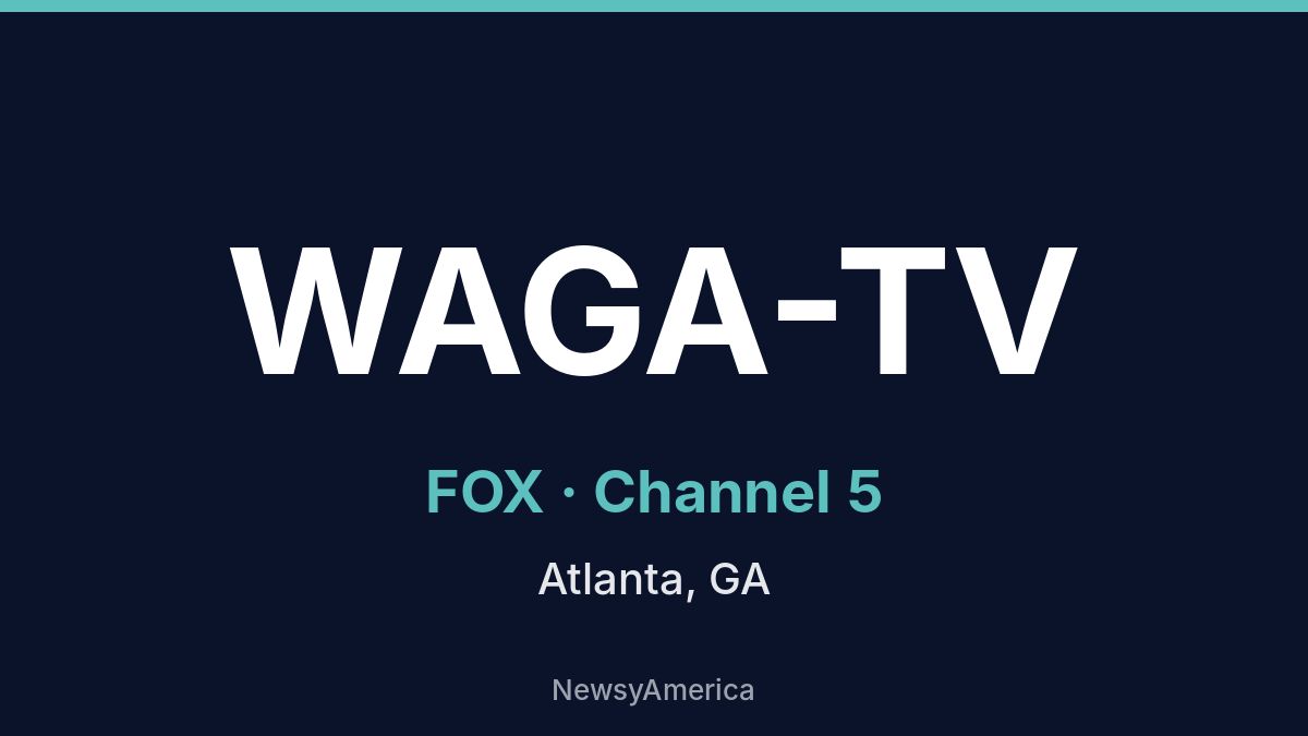 WAGA-TV – FOX 5 Atlanta