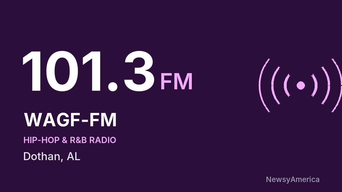 WAGF-FM 101.3 FM – Dothan
