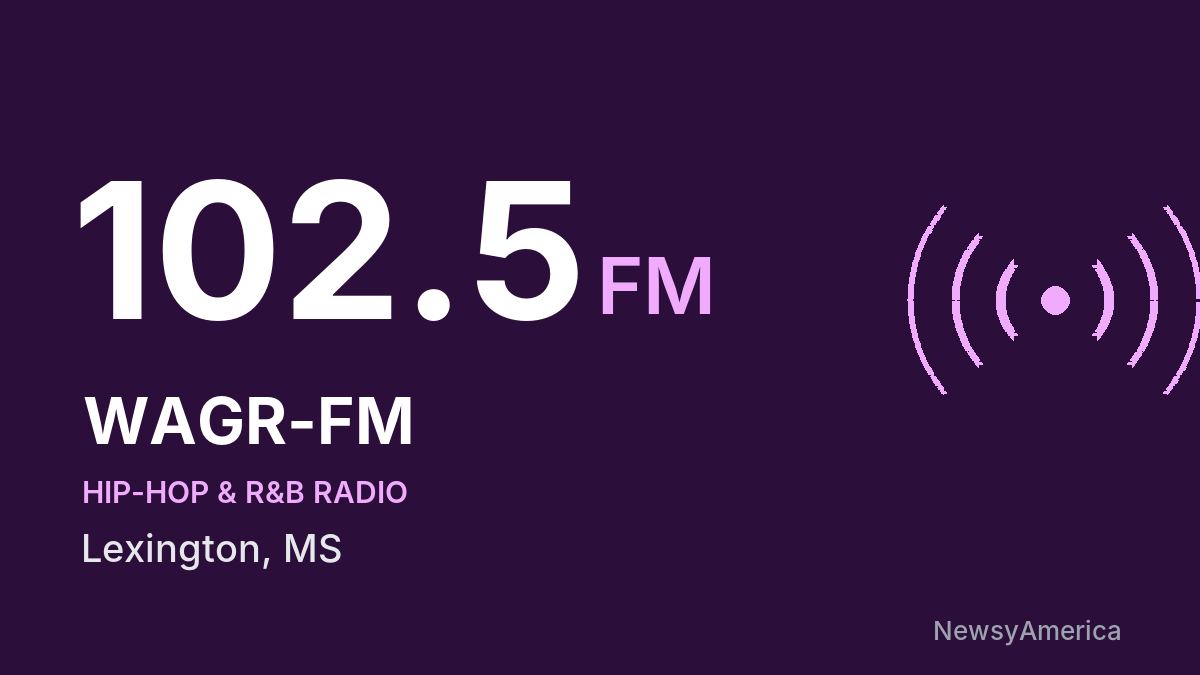 WAGR-FM 102.5 FM – Lexington