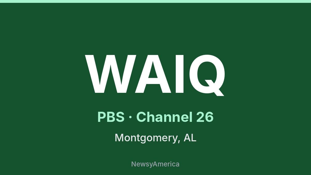 WAIQ – PBS 26 Montgomery