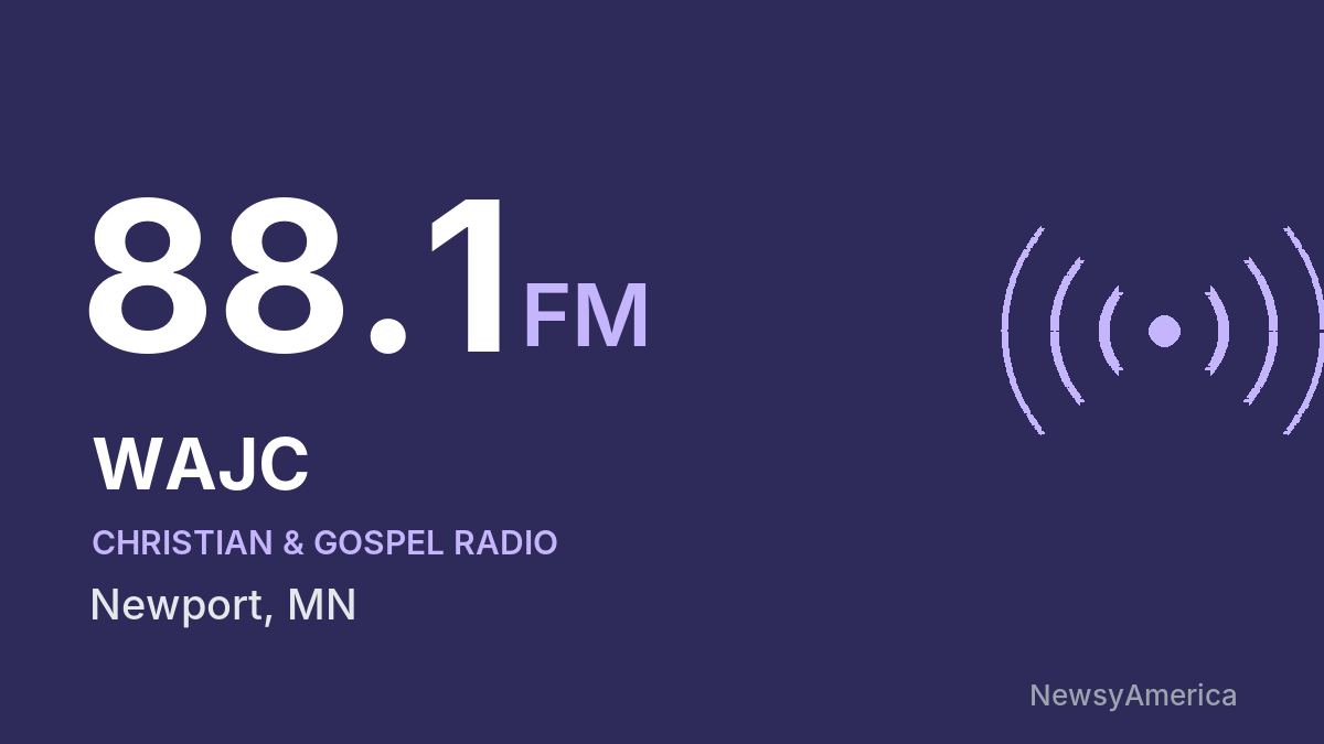 WAJC 88.1 FM – Newport