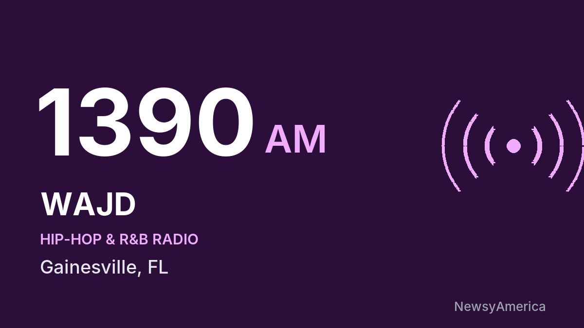 WAJD 1390 AM – Gainesville