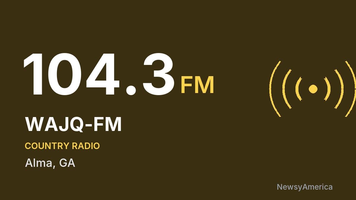 WAJQ-FM 104.3 FM – Alma