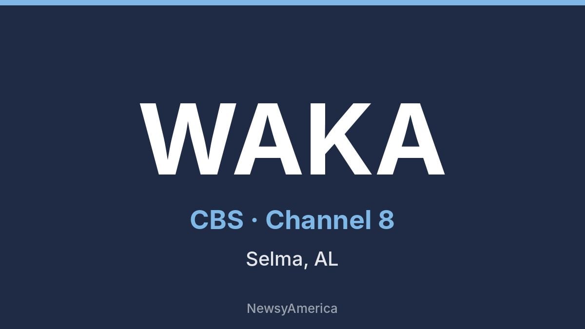 WAKA – CBS 8 Montgomery