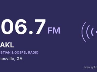 WAKL 106.7 FM, Gainesville, GA