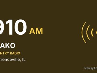 WAKO 910 AM, Lawrenceville, IL