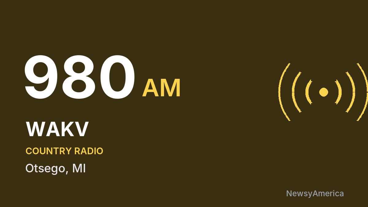 WAKV 980 AM – Otsego