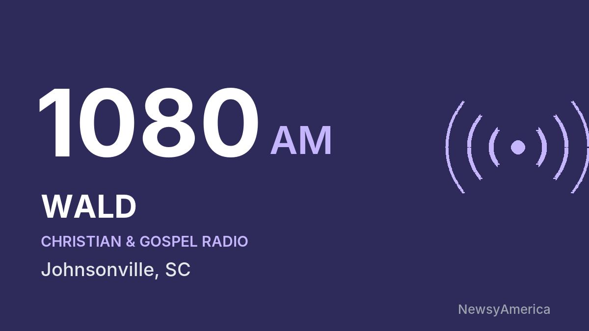 WALD 1080 AM – Johnsonville