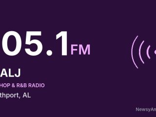 WALJ 105.1 FM, Northport, AL