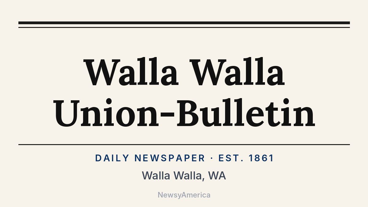 Walla Walla Union-Bulletin – Washington