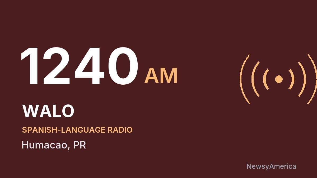 WALO 1240 AM – Humacao