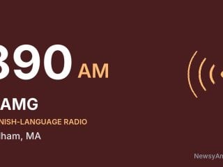 WAMG 890 AM, Dedham, MA