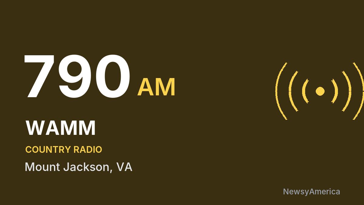 WAMM 790 AM – Mount Jackson