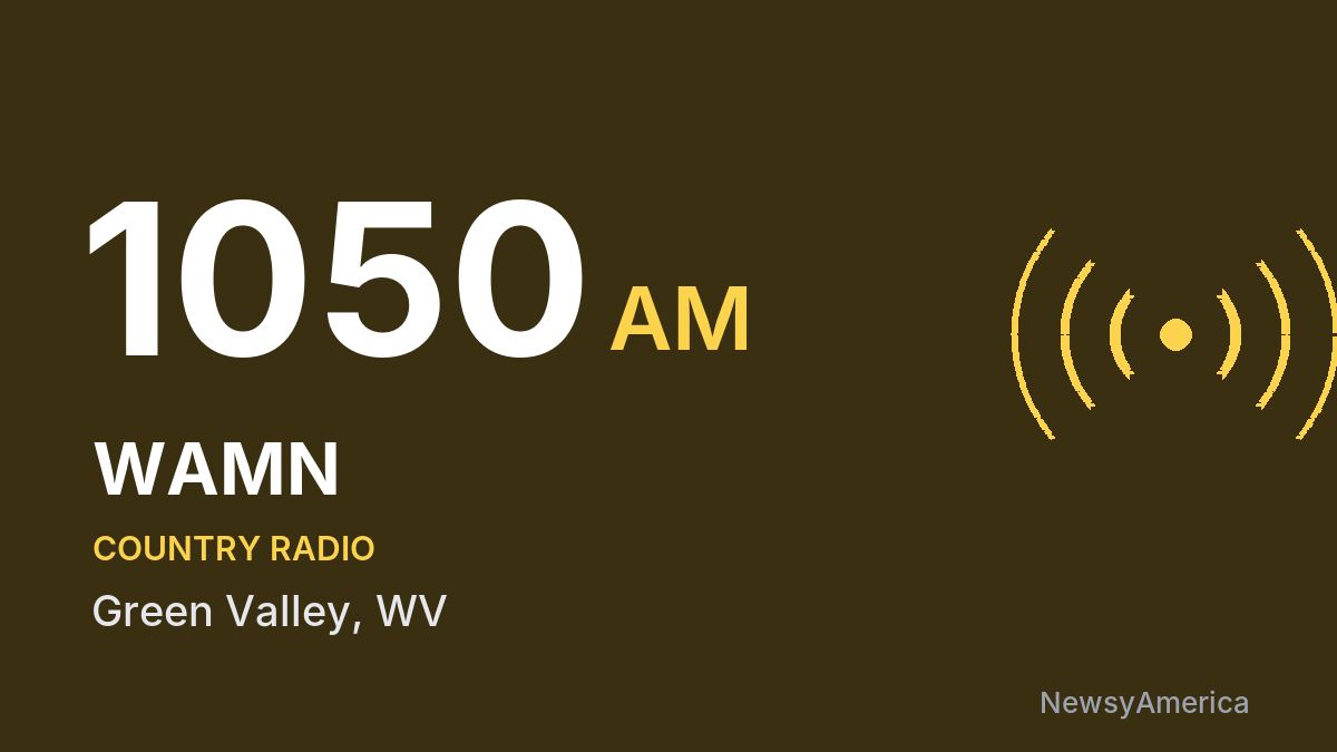 WAMN 1050 AM – Green Valley