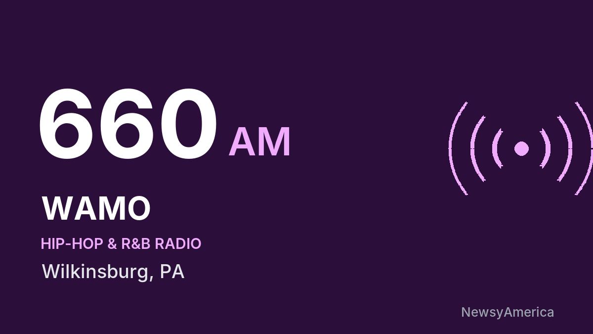 WAMO 660 AM – Wilkinsburg