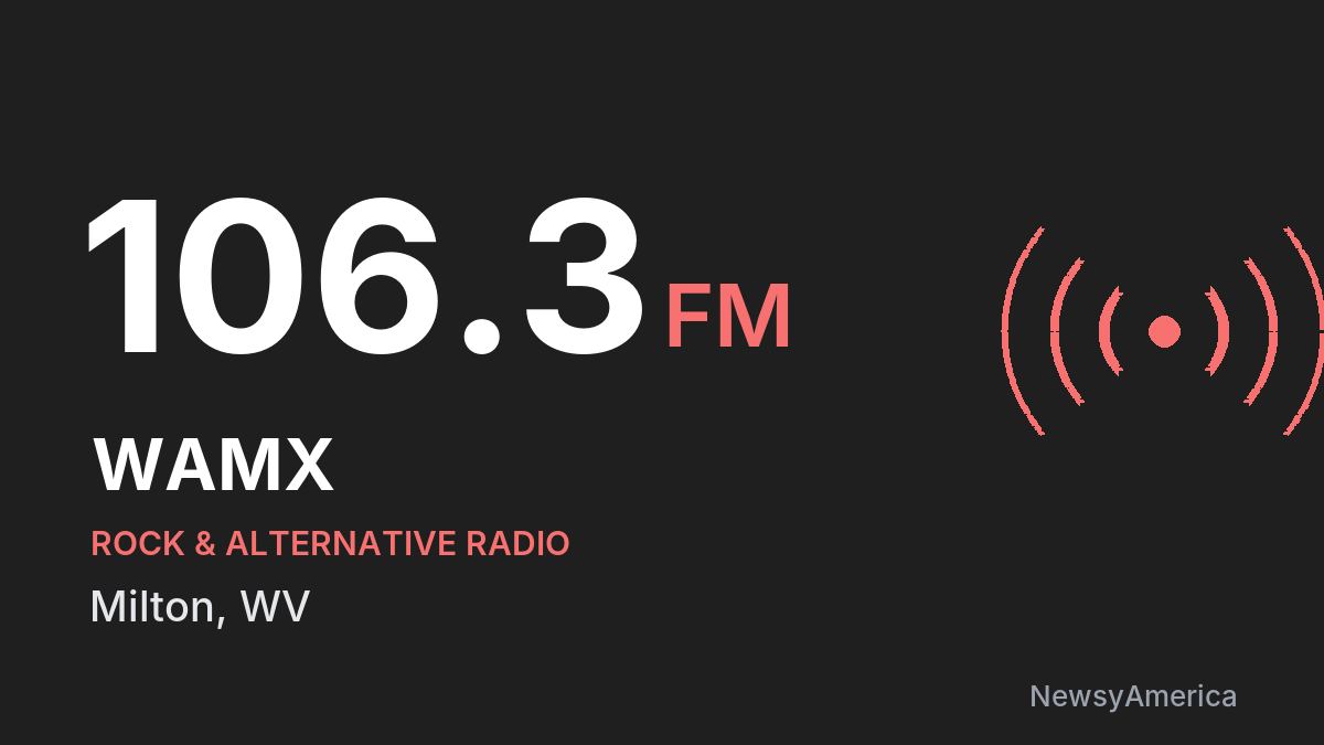 WAMX 106.3 FM – Milton