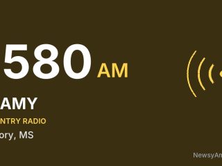 WAMY 1580 AM, Amory, MS