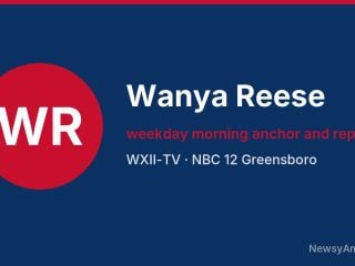Wanya Reese, weekday morning anchor and reporter, WXII-TV