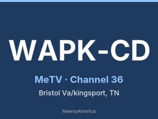 WAPK-CD channel 36, Bristol Va/kingsport, TN