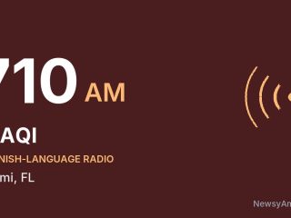 WAQI 710 AM, Miami, FL