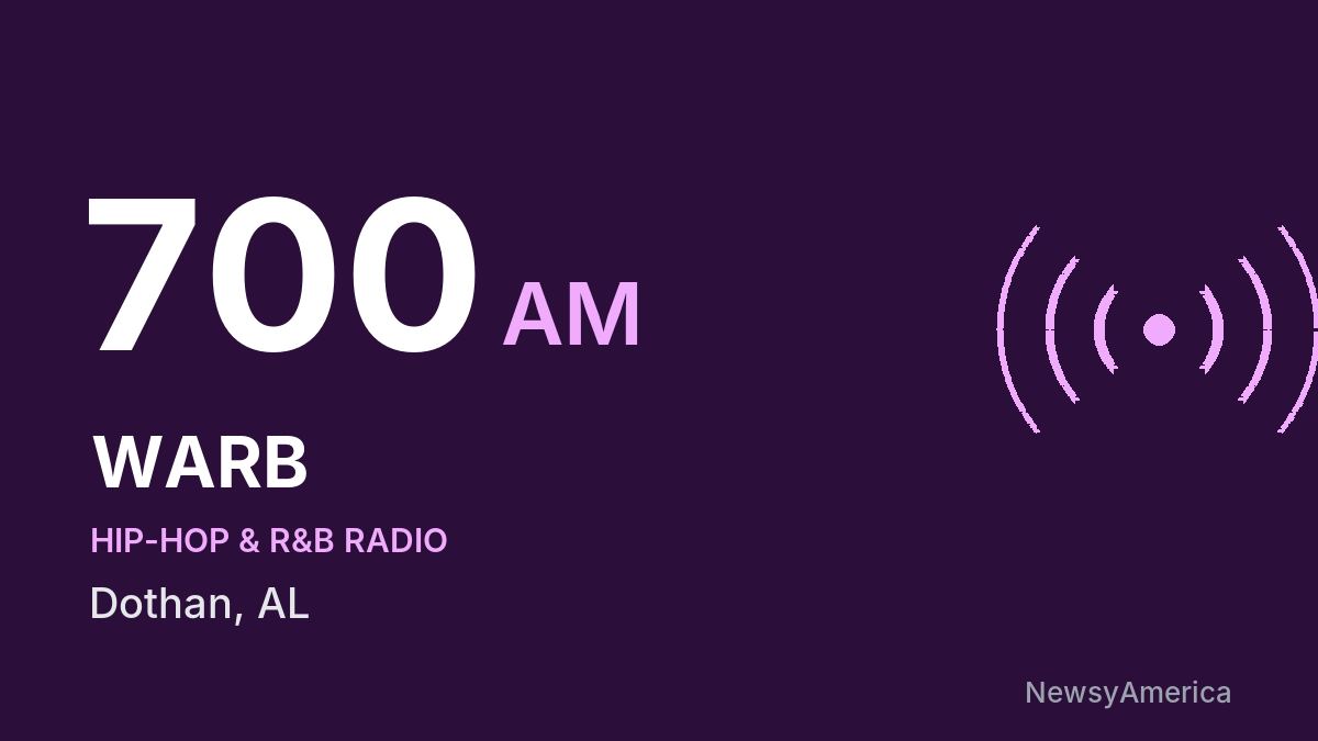 WARB 700 AM – Dothan
