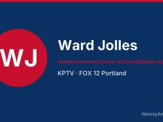 Ward Jolles, weekend evening anchor and investigative reporter, KPTV