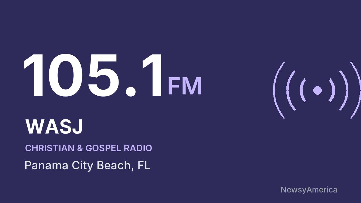 WASJ 105.1 FM – Panama City Beach