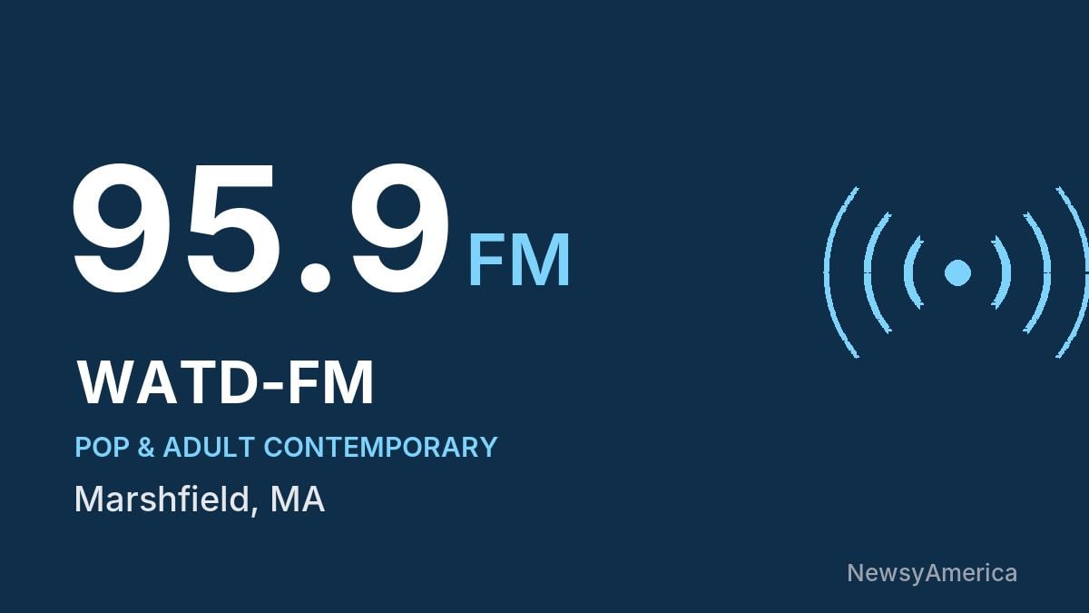 WATD-FM 95.9 FM – Marshfield