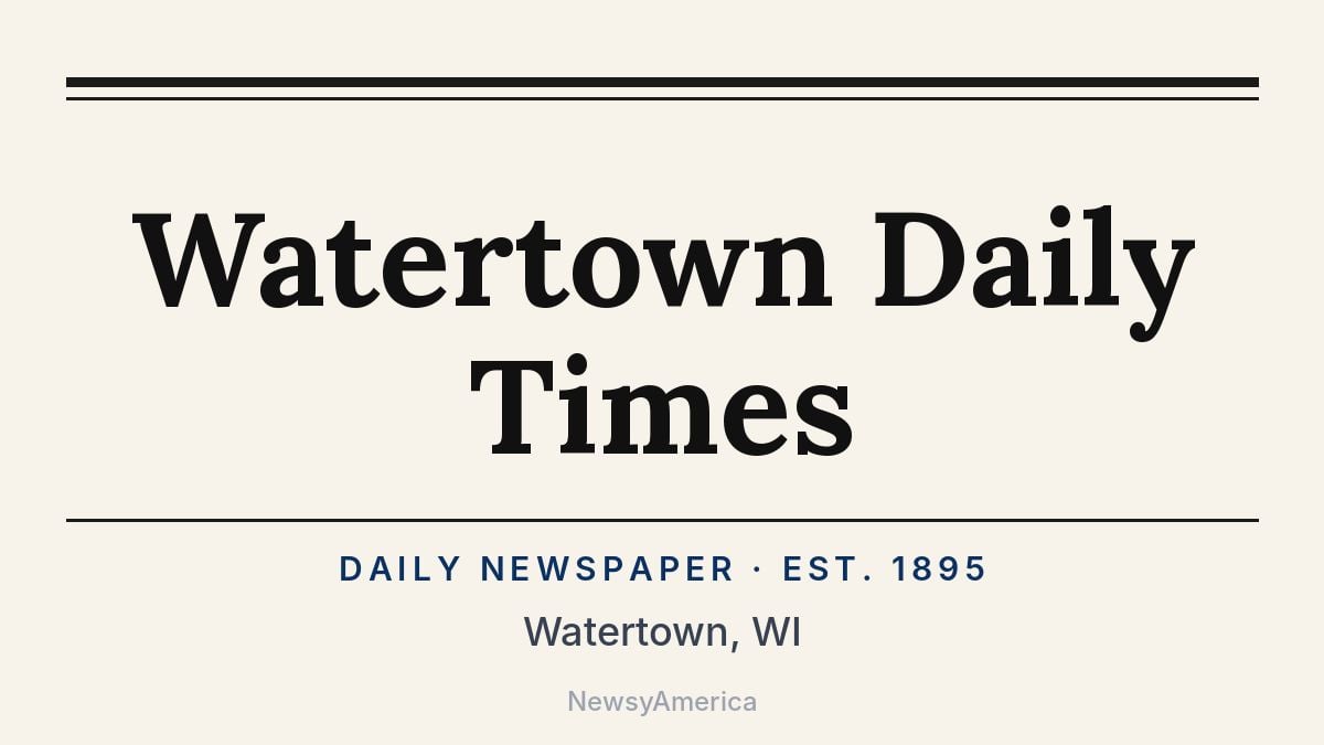 Watertown Daily Times – Wisconsin