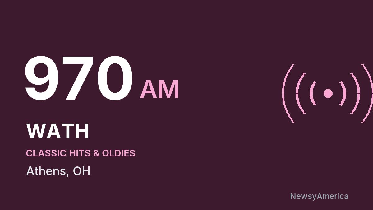 WATH 970 AM – Athens