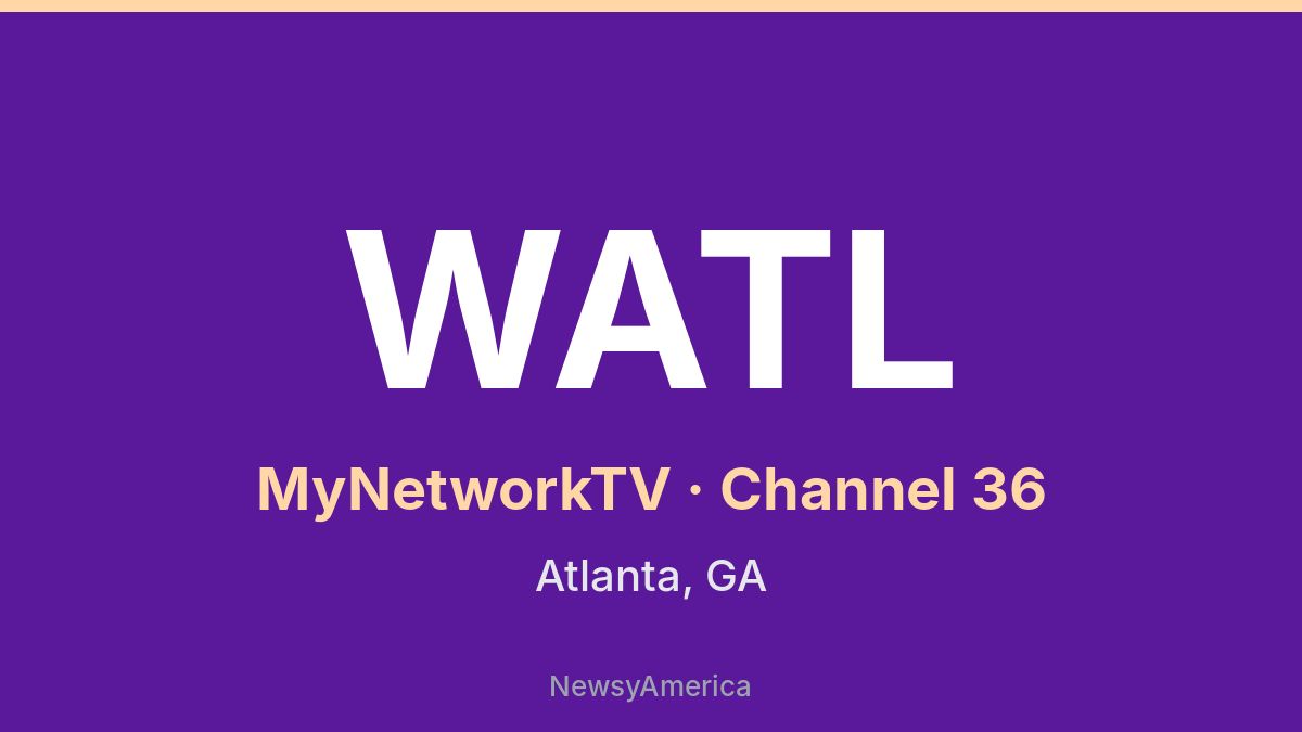 WATL – MyNetworkTV 36 Atlanta