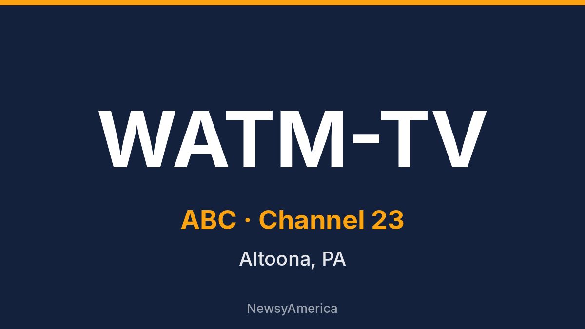 WATM-TV – ABC 23 Johnstown