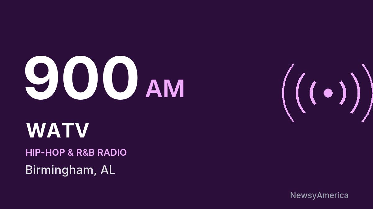 WATV 900 AM – Birmingham
