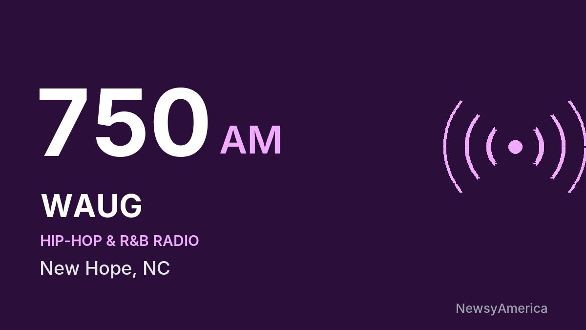 WAUG 750 AM – New Hope