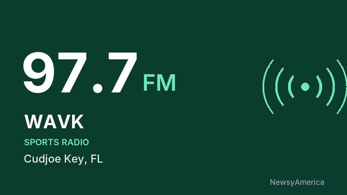 WAVK 97.7 FM – Cudjoe Key