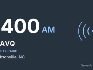 WAVQ 1400 AM, Jacksonville, NC