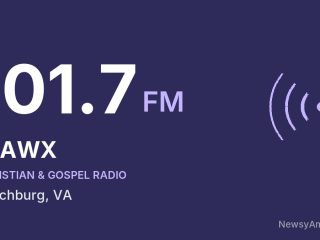 WAWX 101.7 FM, Lynchburg, VA