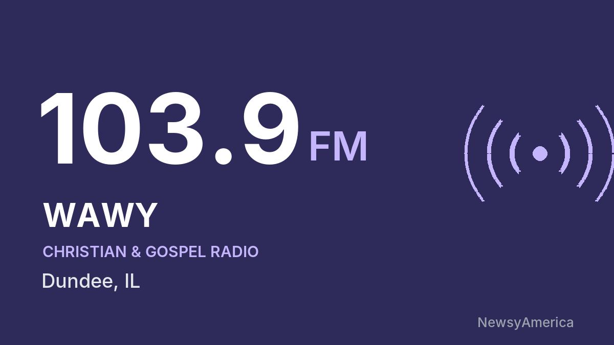 WAWY 103.9 FM – Dundee