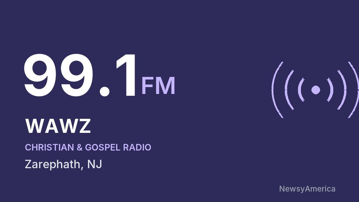 WAWZ 99.1 FM – Zarephath