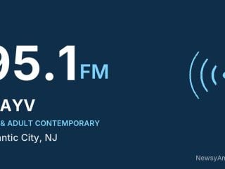 WAYV 95.1 FM, Atlantic City, NJ