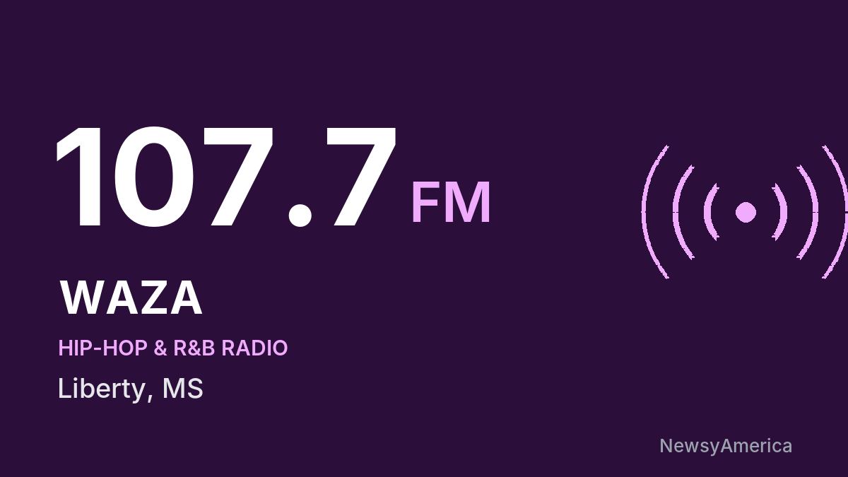 WAZA 107.7 FM – Liberty