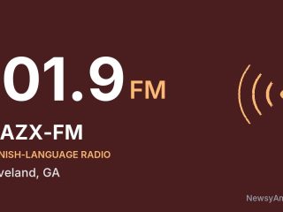 WAZX-FM 101.9 FM, Cleveland, GA