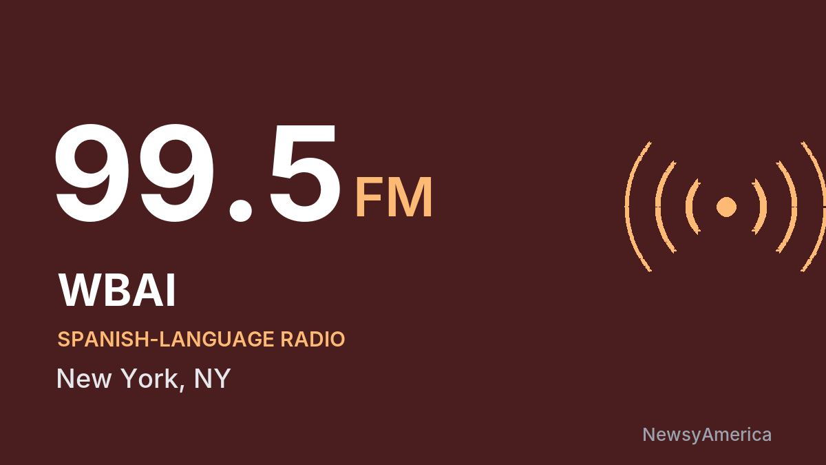 WBAI 99.5 FM – New York