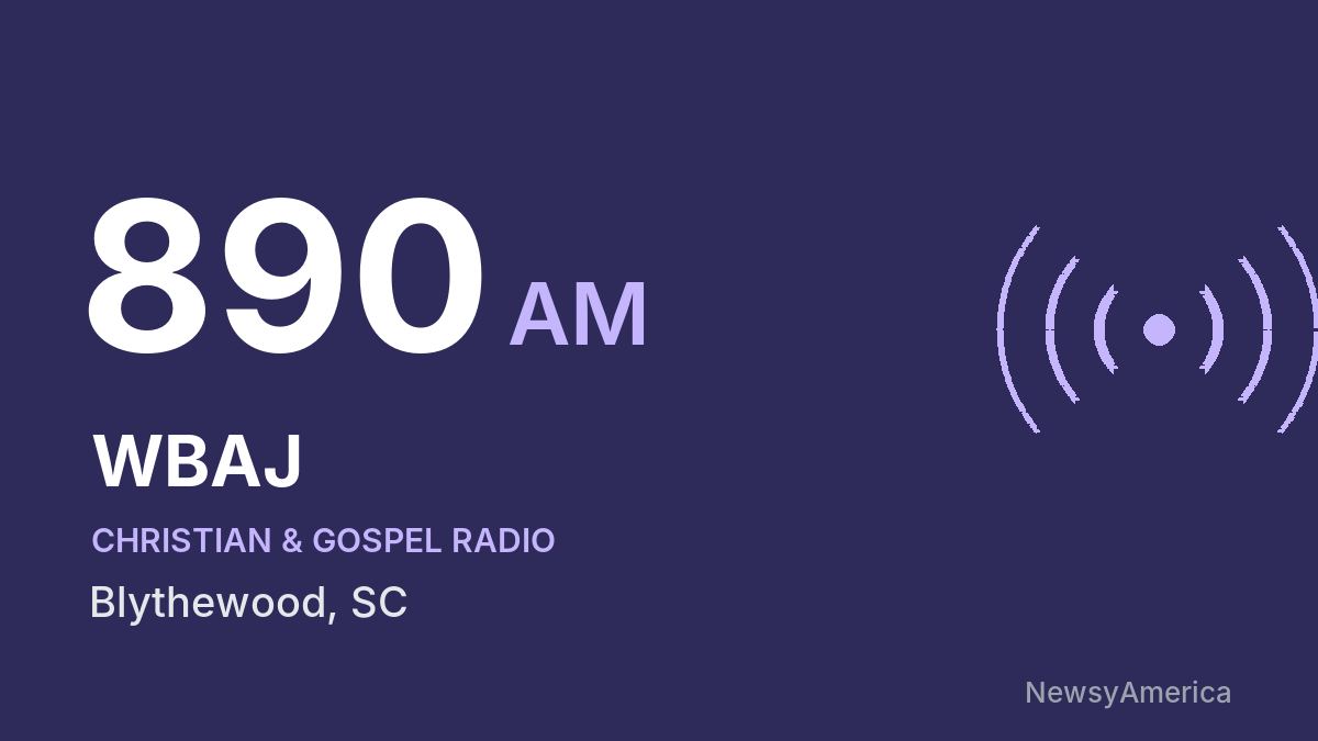 WBAJ 890 AM – Blythewood