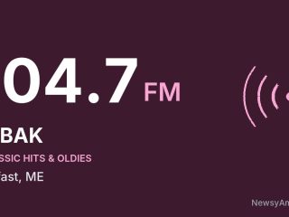 WBAK 104.7 FM, Belfast, ME